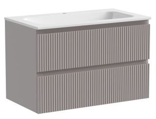 Подвесная тумба под раковину Sancos Snob T SNT80SM 80см Doha Soft